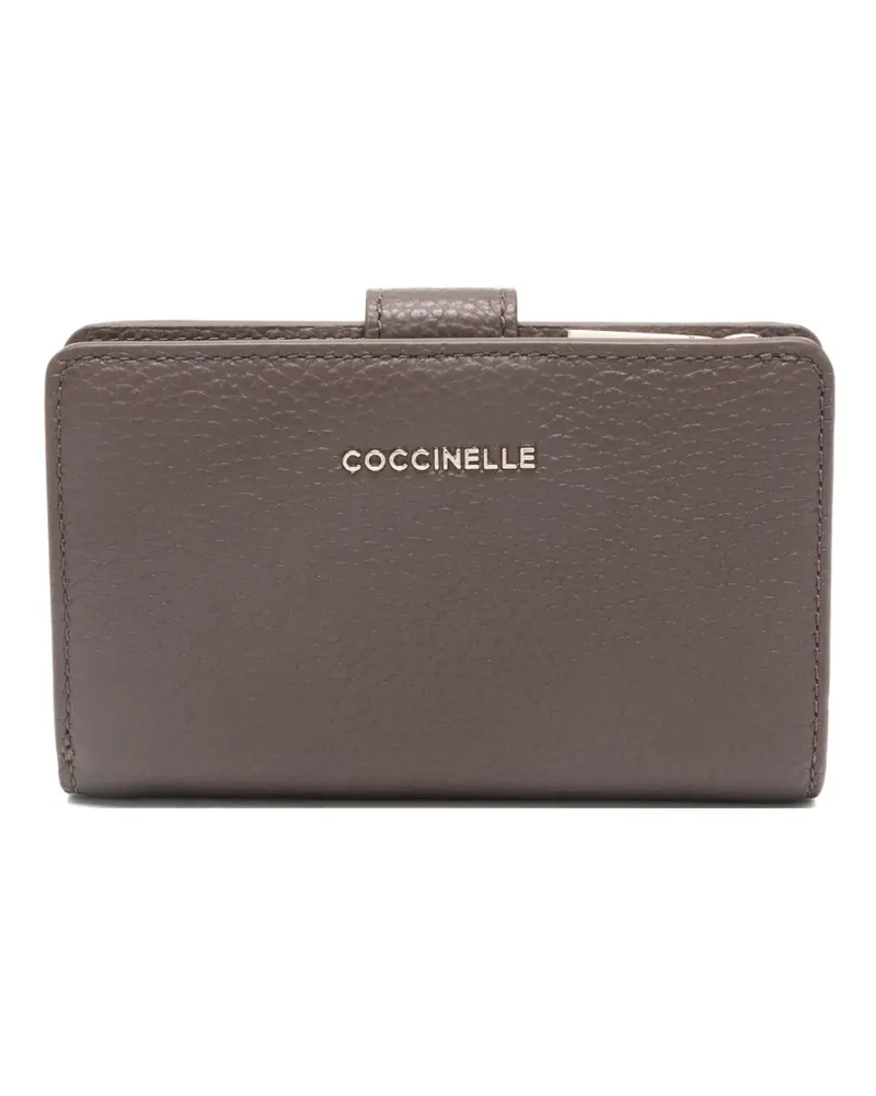 Coccinelle flap leather wallet - Braun Braun