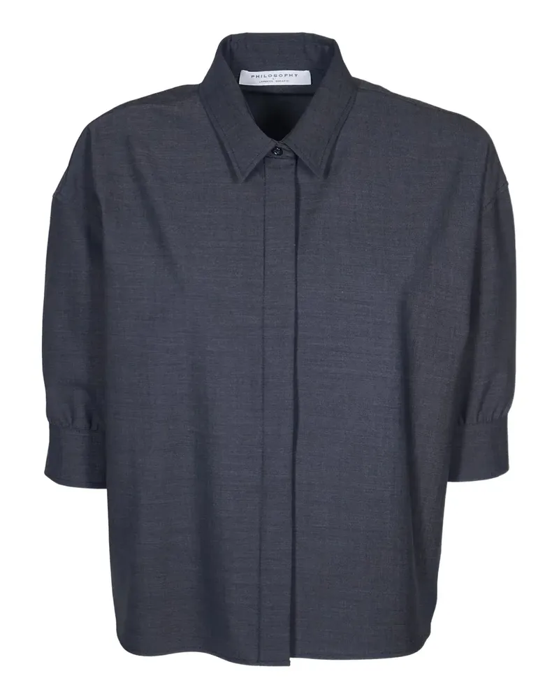 Philosophy Di Lorenzo Serafini buttoned shirt - Grau Grau