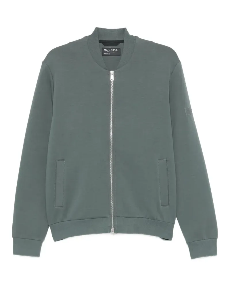 Marc O'Polo zip-fastening sweatshirt - Grün Grün