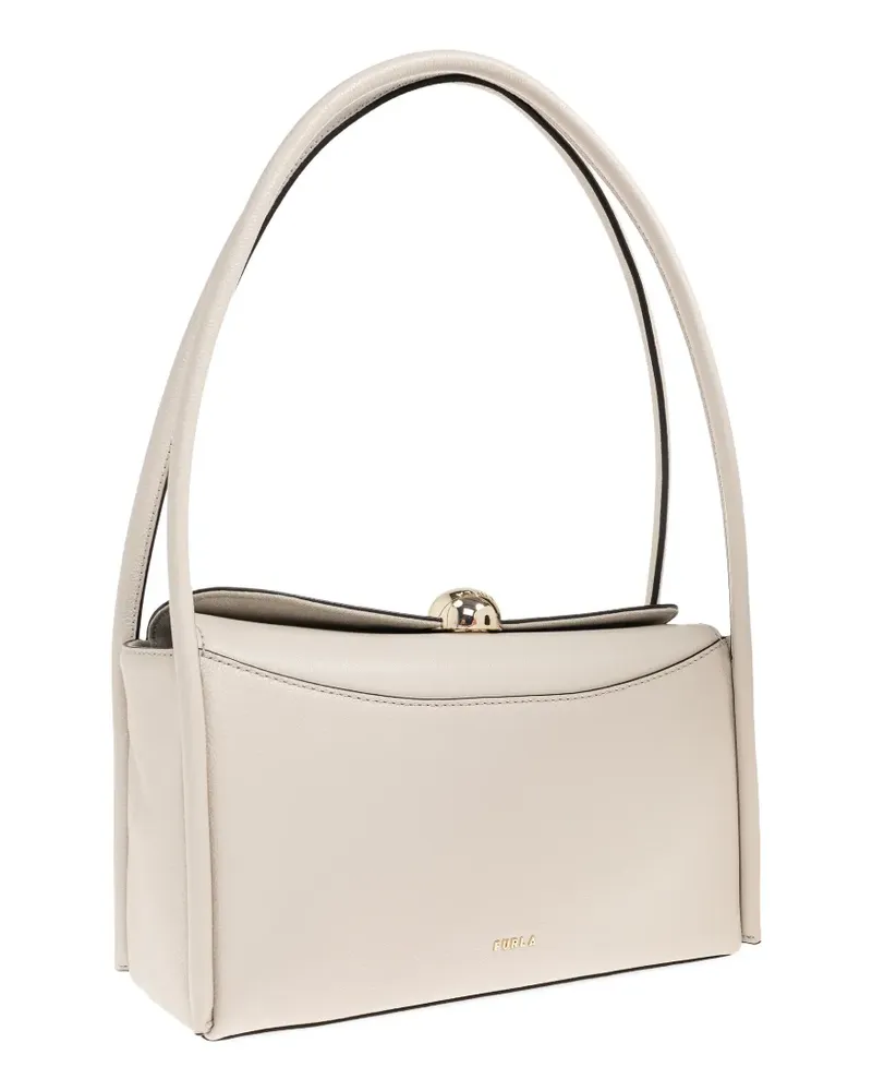 Furla medium Nicole leather shoulder bag - Nude Nude