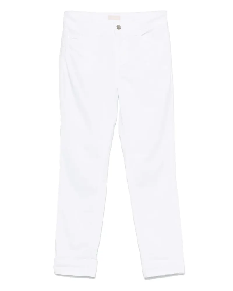 Liu Jo Hose mit Logo-Verzierung - Weiß Weiß