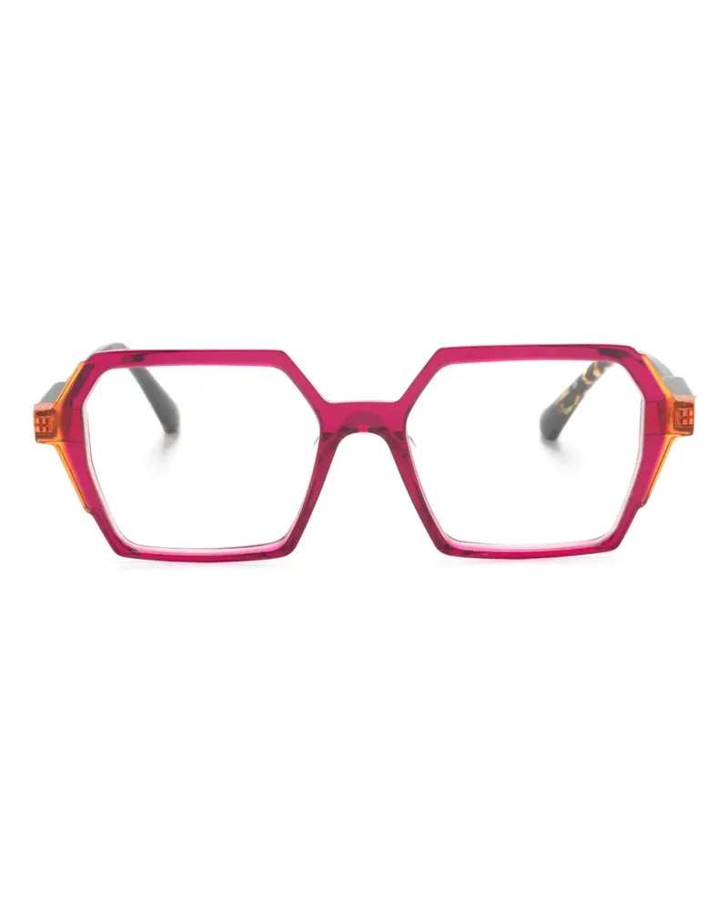 Etnia Barcelona Tolosa Brille mit Oversized-Gestell - Braun Braun
