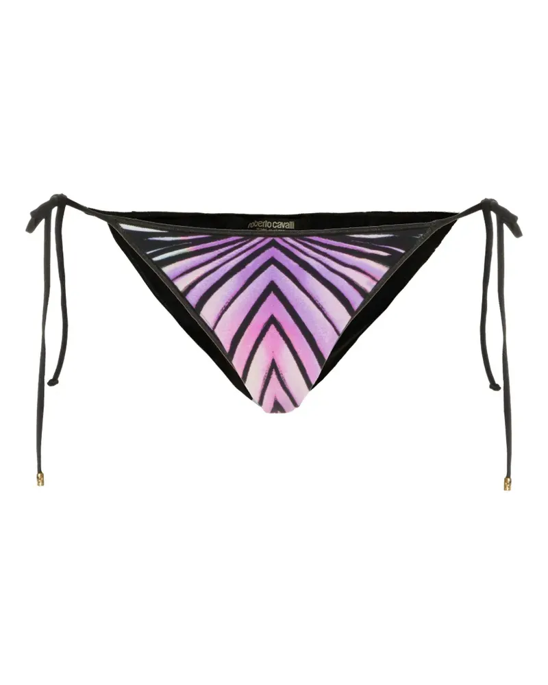 Roberto Cavalli Bikinihöschen mit Print - Rosa Rosa
