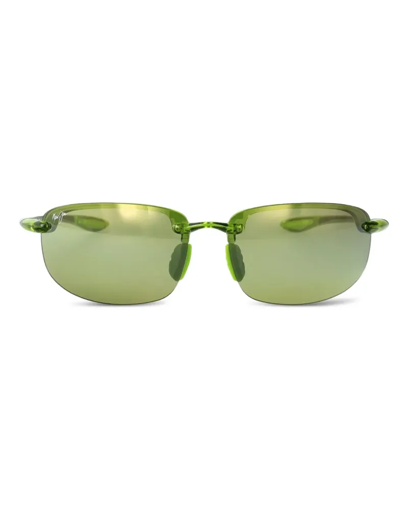 Maui Jim Rahmenlose Ho'okipa Sonnenbrille - Grün Grün