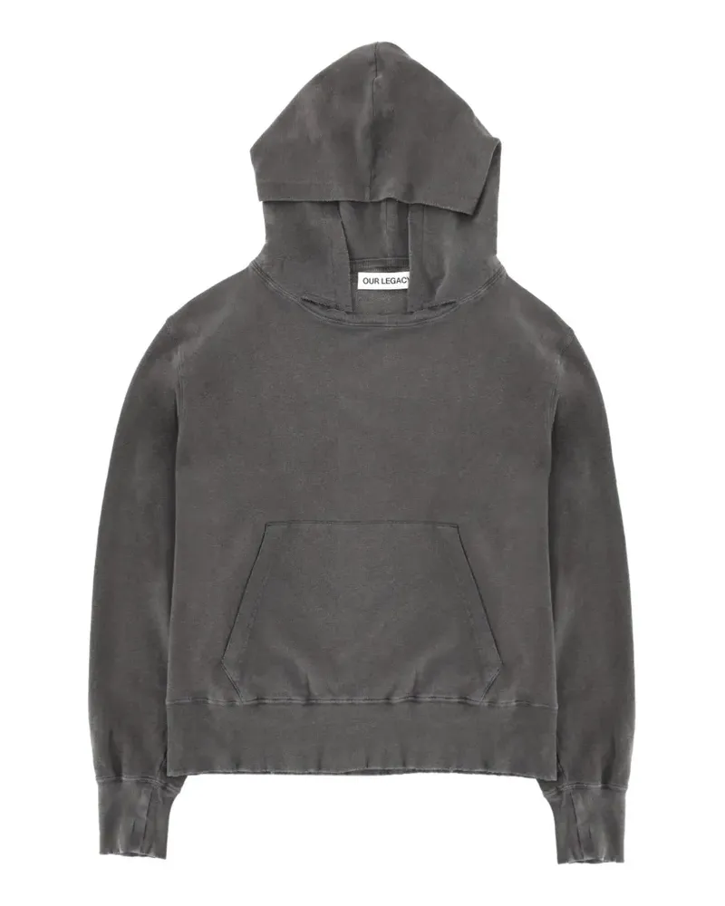 Our Legacy Relic pocket hoodie - Grau Grau