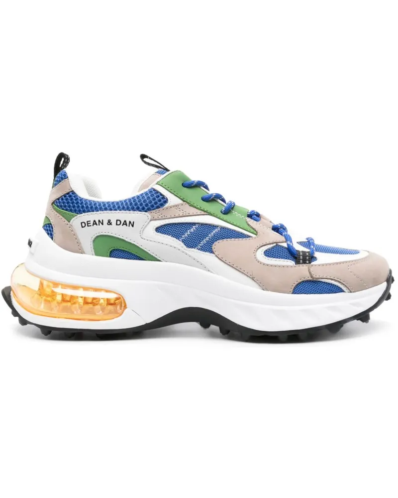 Dsquared2 Bubble Sneakers mit Kontrasteinsätzen - Blau Blau
