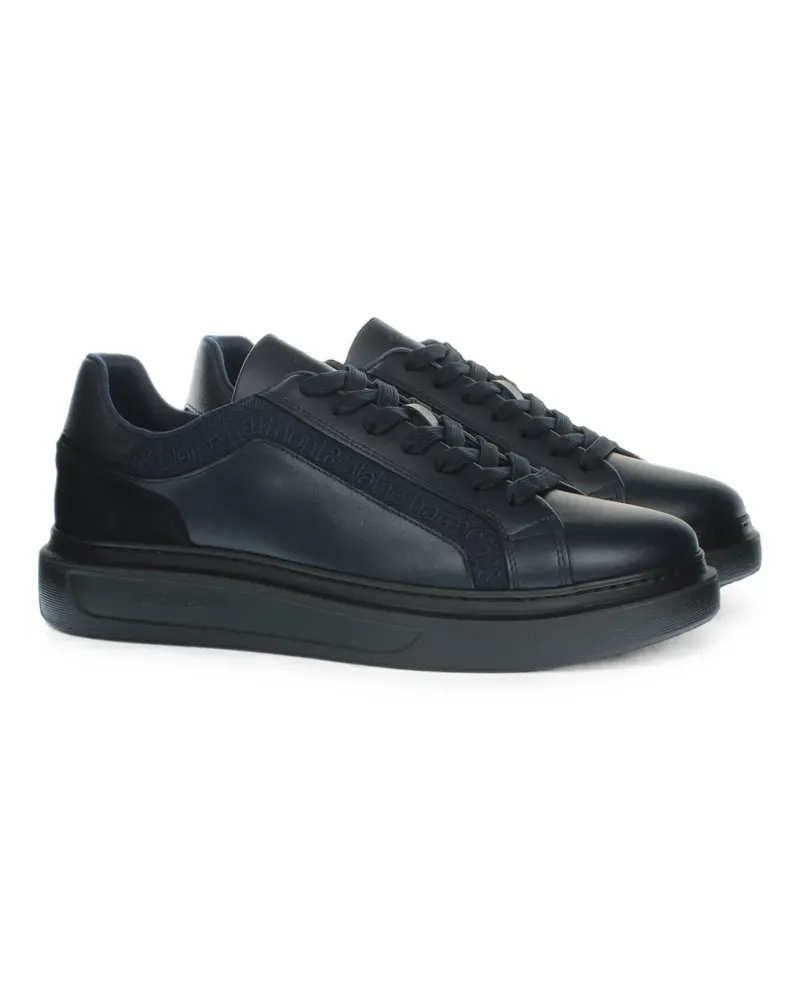 Harmont & Blaine Sneakers mit Logo-Riemen - Blau Blau