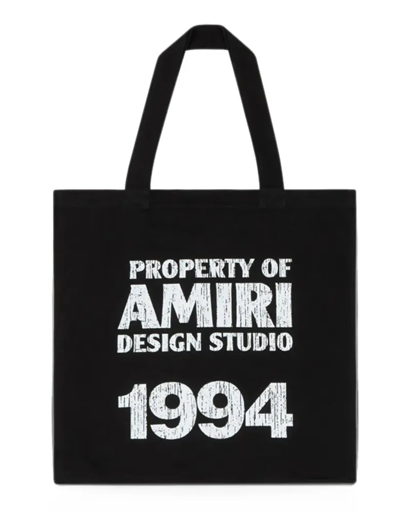 Amiri 1994 Shopper aus Canvas - Schwarz Schwarz