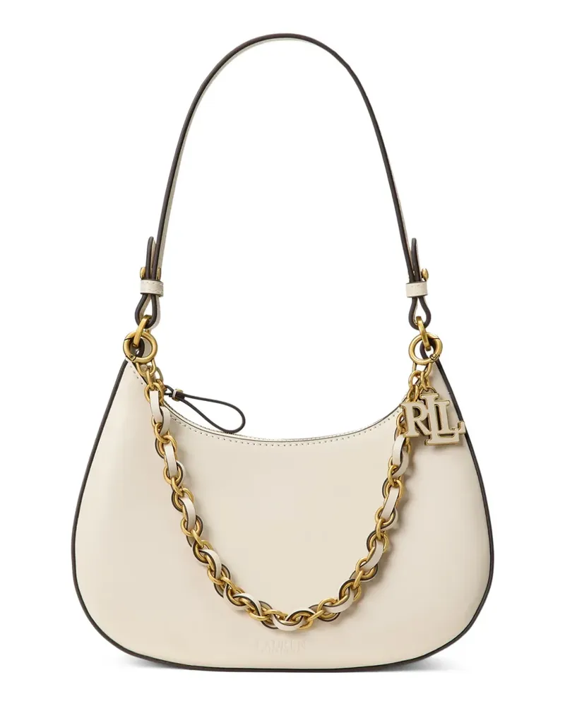 Ralph Lauren Mittelgroße Marcy Schultertasche - Weiß Weiß