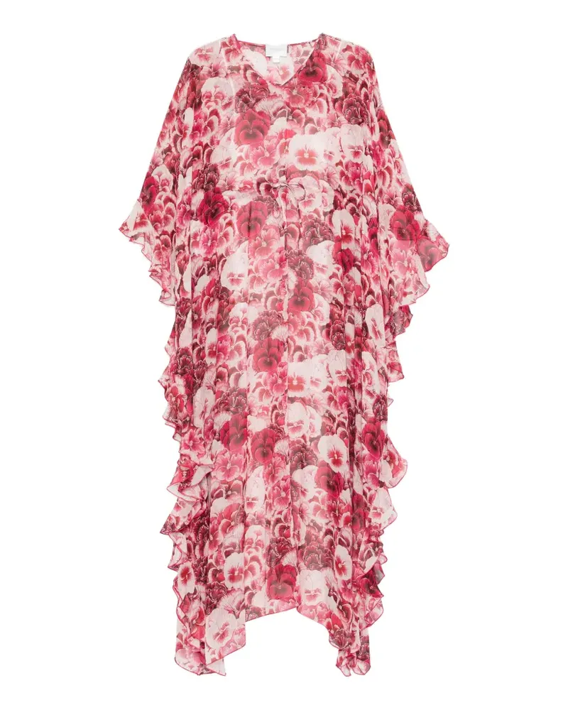 Giambattista Valli floral-pattern maxi dress - Rosa Rosa