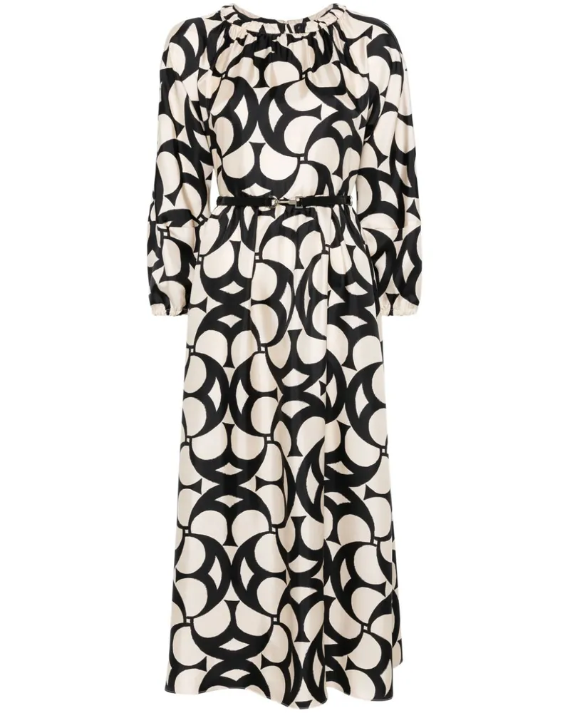 Max Mara Nina Maxikleid - Schwarz Schwarz