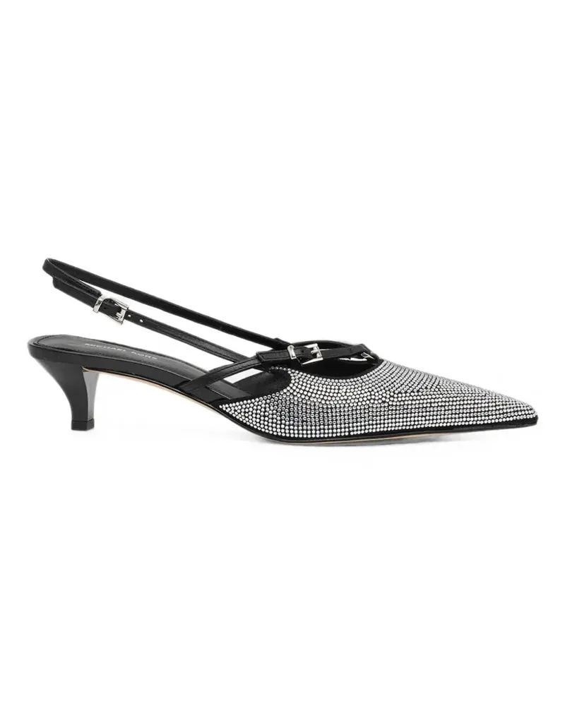 Michael Kors Selina embellished slingback pumps - Silber Silber