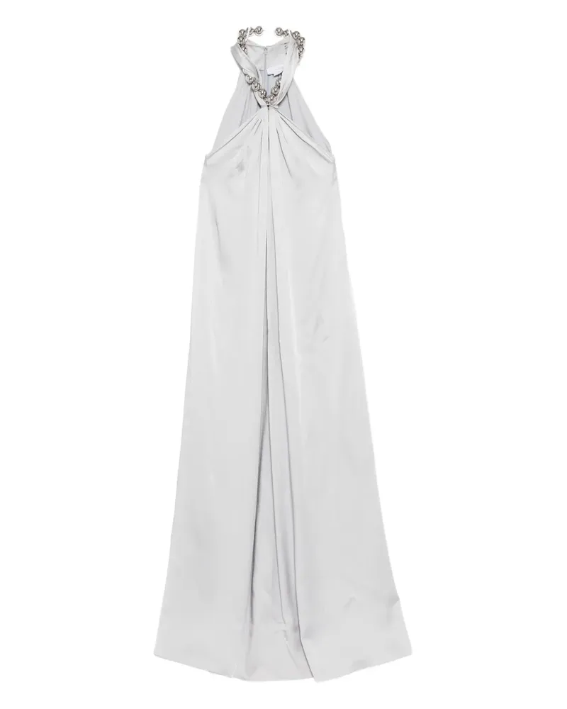 Stella McCartney Abendkleid mit Kugelverzierung - Grau Grau