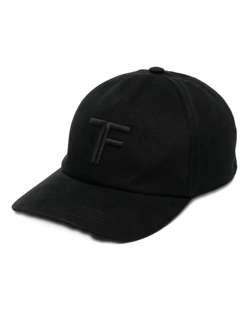 Tom Ford canvas cap - Schwarz Schwarz