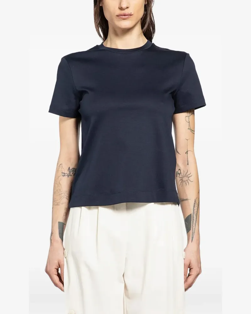 Max Mara T-Shirt mit rundem Ausschnitt - Blau Blau