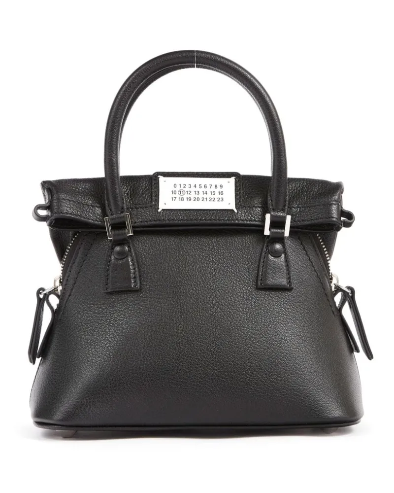 Maison Margiela Micro 5AC Classique Handtasche Schwarz