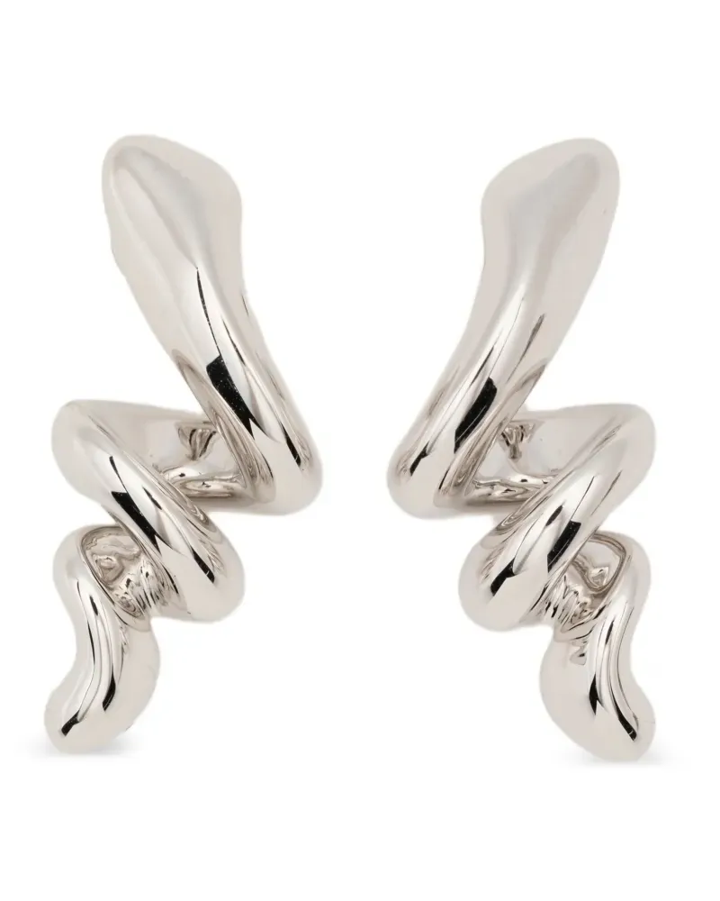 Maria Black polished-finish earrings - Silber Silber