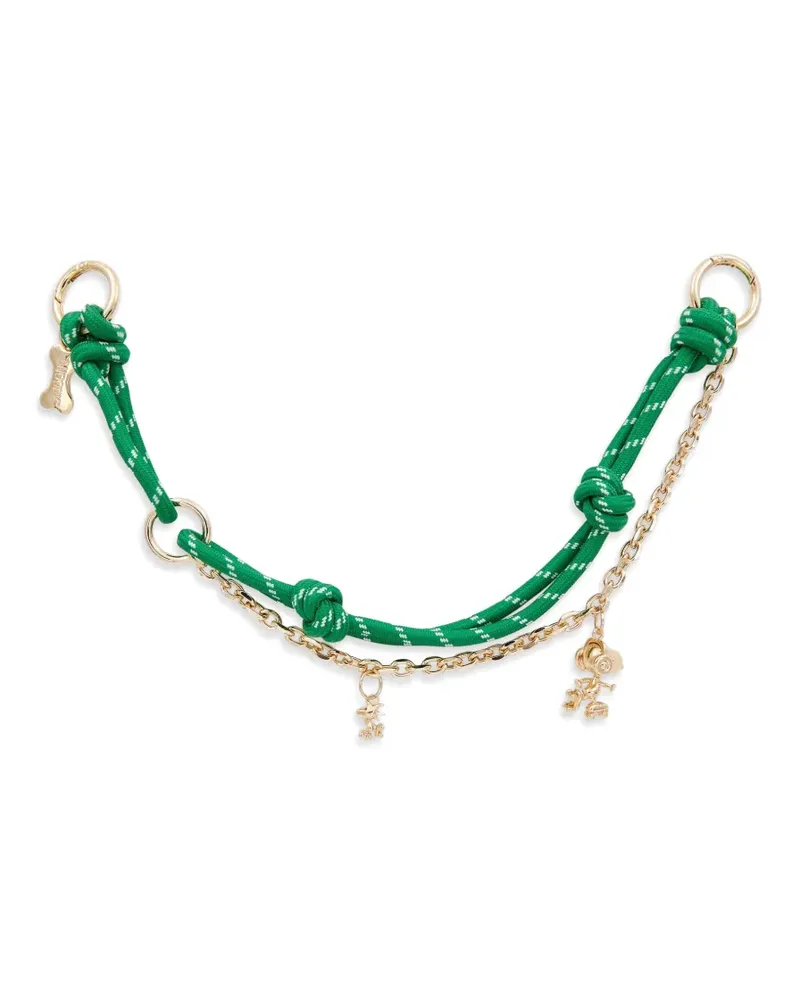 Essentiel Snoopy Woodstock charm bag accessory - Grün Grün