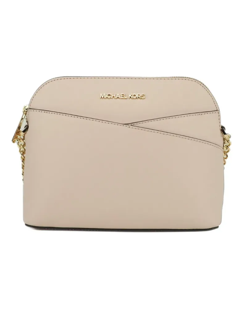 Michael Kors medium Jet Set Travel leather crossbody bag - Nude Nude