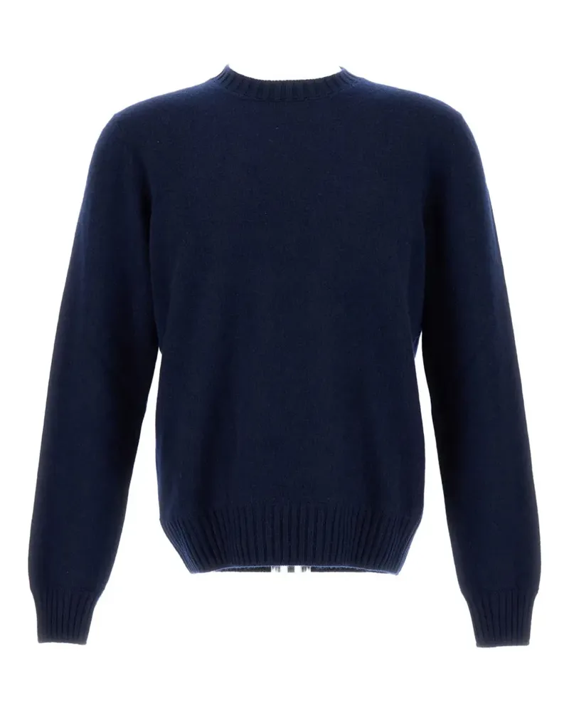 Gran Sasso crew-neck cashmere sweater - Blau Blau