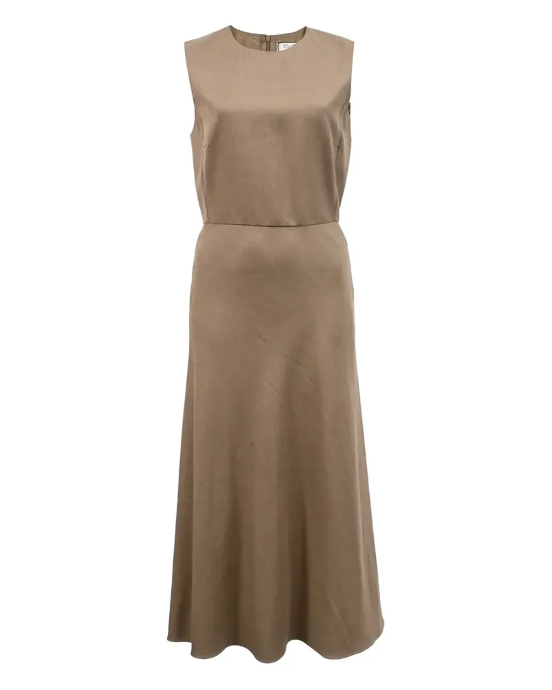 Max Mara Ural sleeveless midi dress - Nude Nude