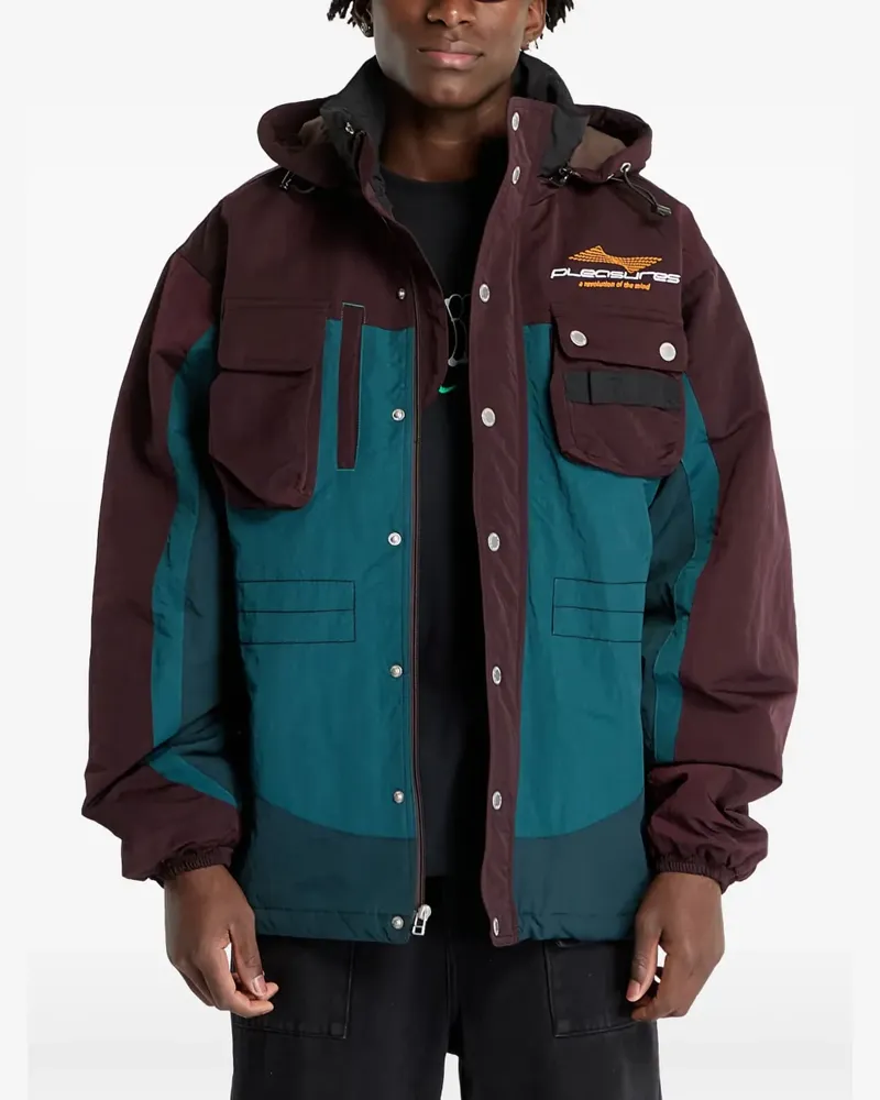 PLEASURES Revolution Jacke - Braun Braun