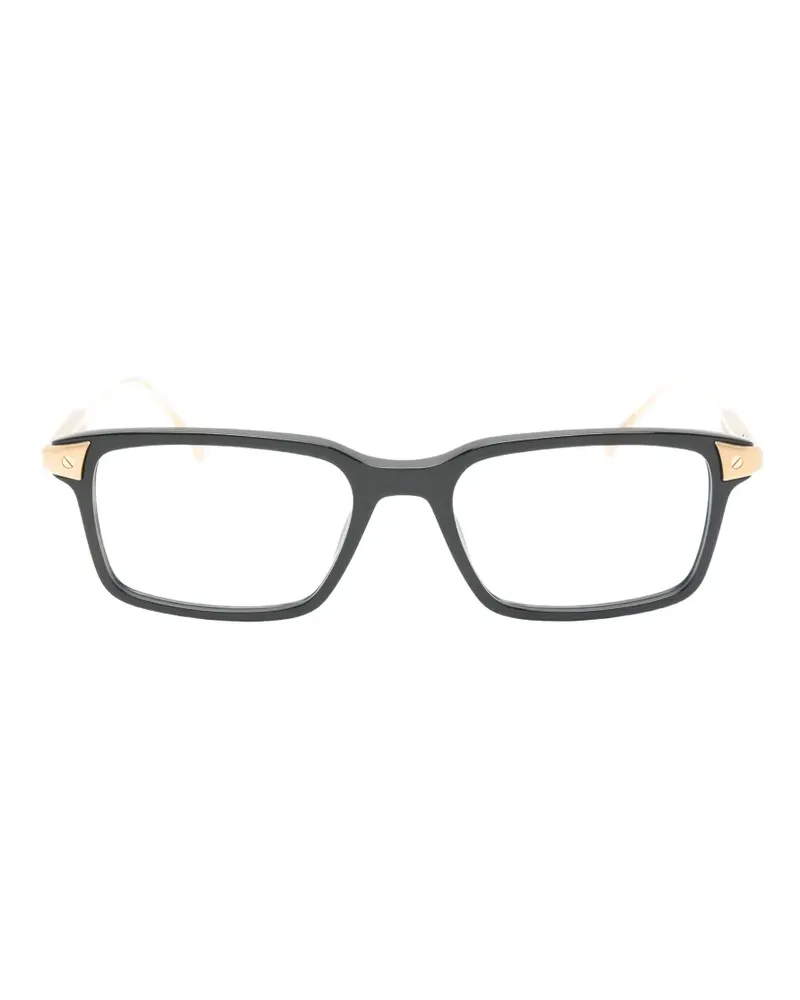 Cartier Brille mit eckigem Gestell - Schwarz Schwarz