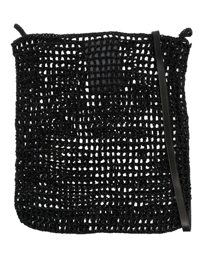 Dragon Diffusion Gestrickte Schultertasche - Schwarz Schwarz