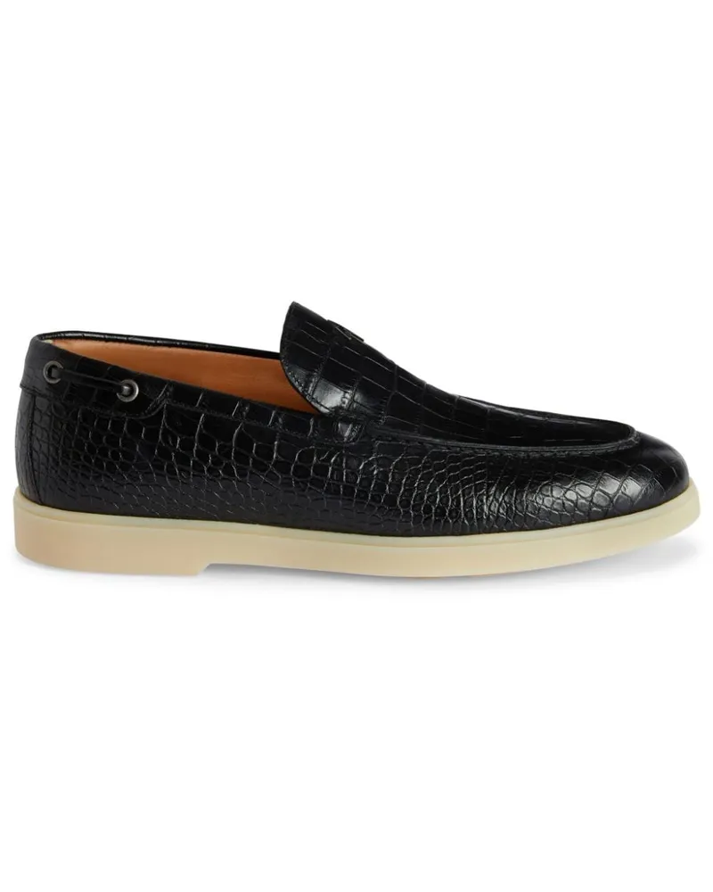 Giuseppe Zanotti The Maui Loafer - Schwarz Schwarz