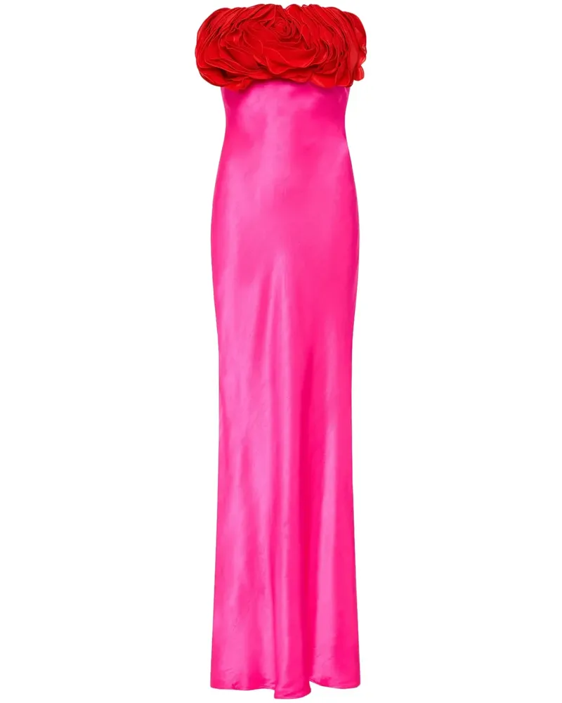 Rachel Gilbert Fiorella Abendkleid - Rosa Rosa