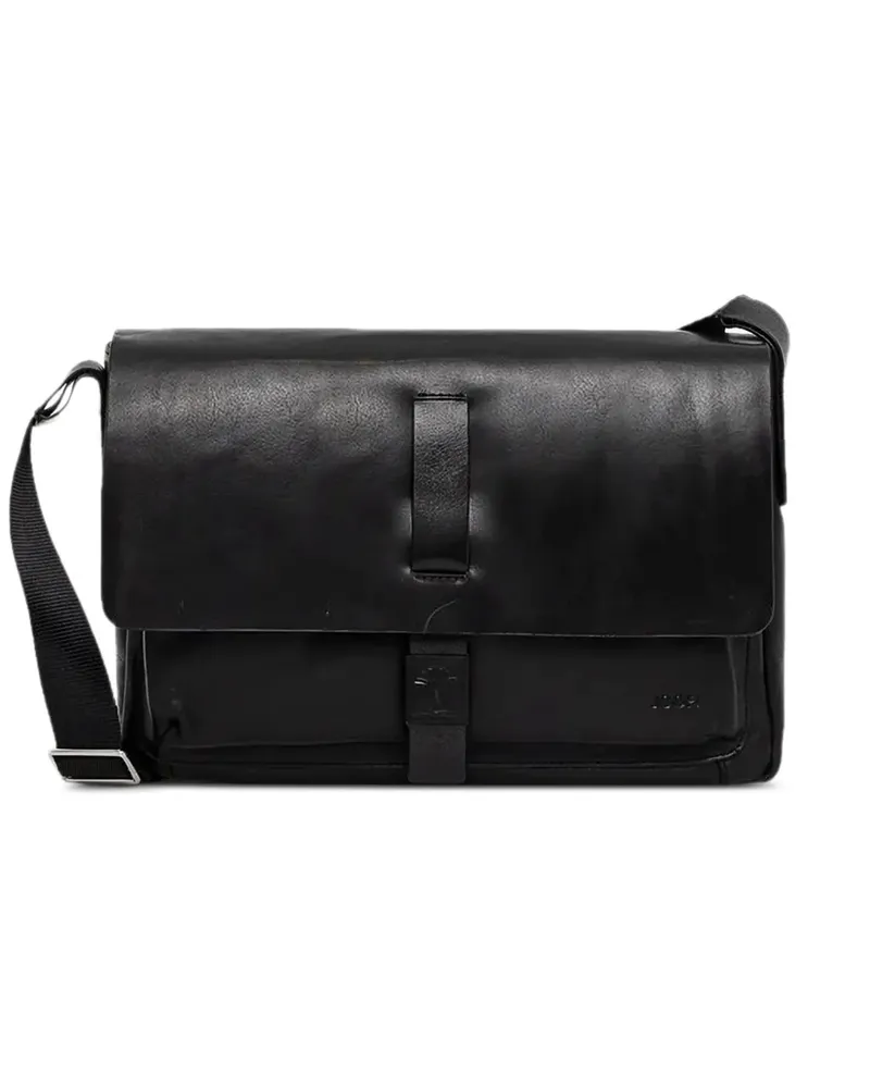 JOOP! Schultertasche mit Klappverschluss - Schwarz Schwarz