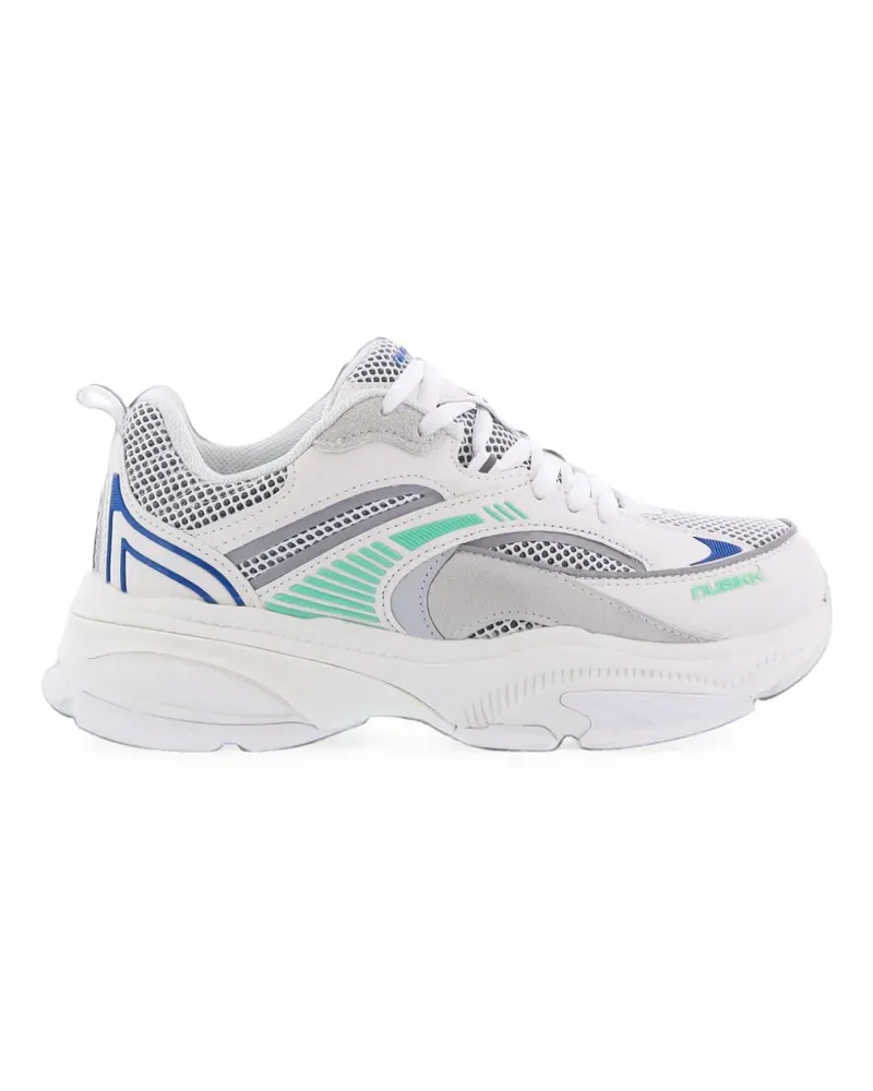 Nubikk Comet Runner logo-print low-top sneakers - Weiß Weiß