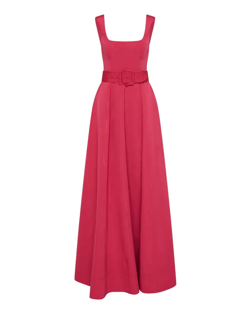 Rebecca Vallance Rosalia Abendkleid mit Gürtel Rosa