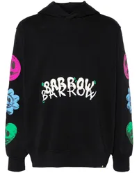 BARROW Hoodie mit Logo-Print Schwarz