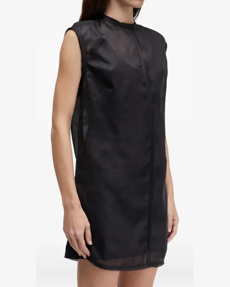 Osklen Ärmelloses Minikleid - Schwarz Schwarz