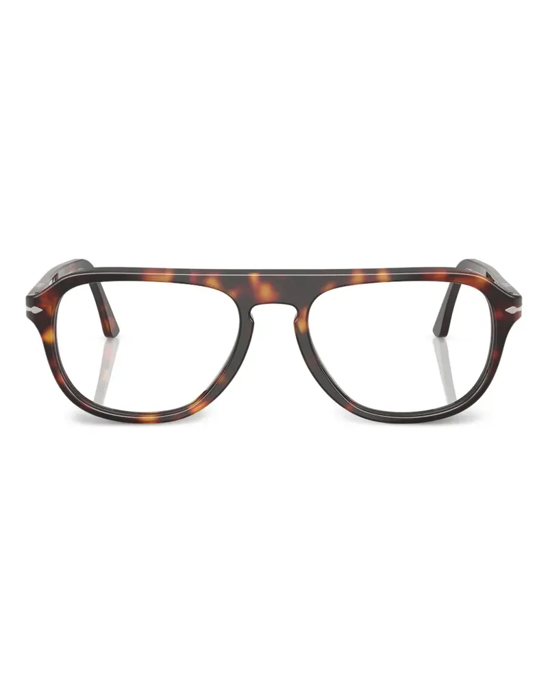 Persol Klassische Pilotenbrille - Braun Braun