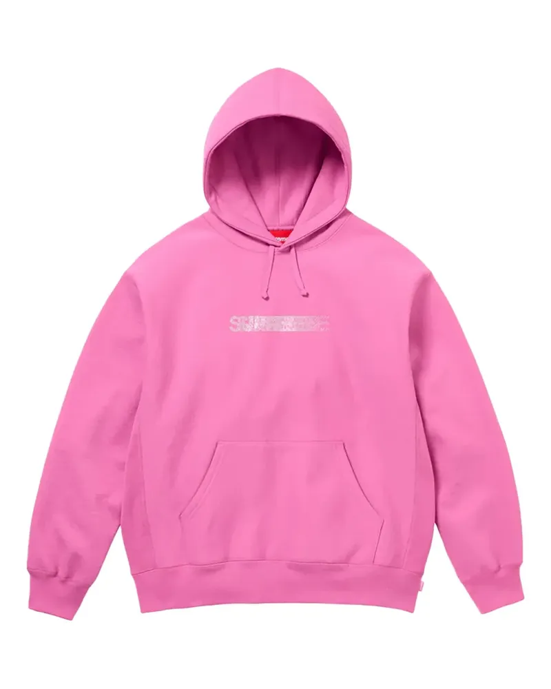 Supreme Being x Swarovski Hoodie mit Motion-Logo - Rosa Rosa