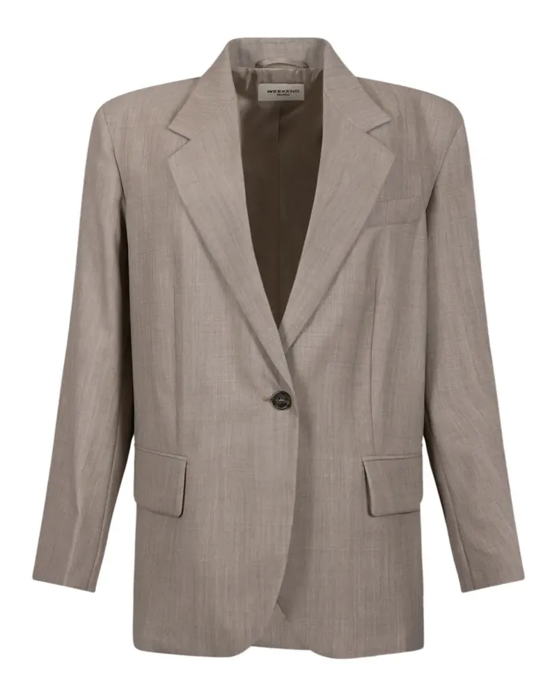 Max Mara single-breasted blazer - Nude Nude