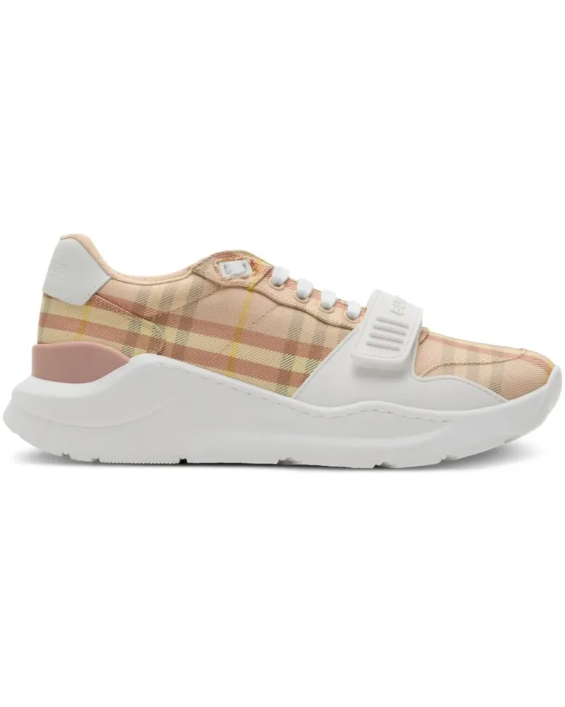 Burberry Sneakers mit  Check - Nude Nude