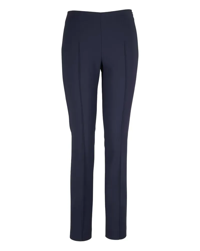 Akris Hose mit Ziernaht - Blau Blau