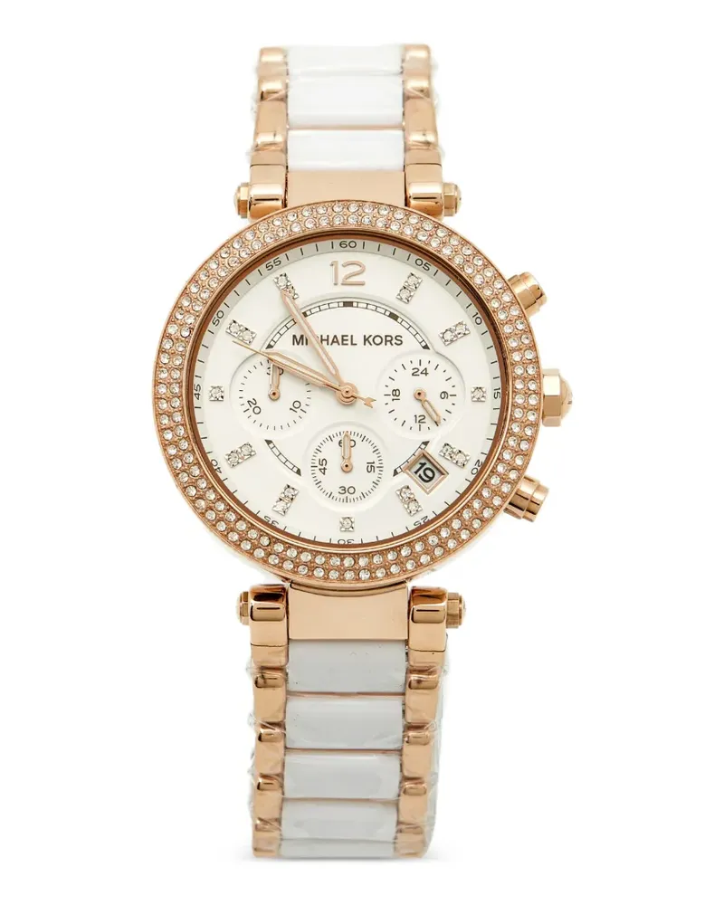Michael Kors Parker Armbanduhr 39mm - Weiß Weiß