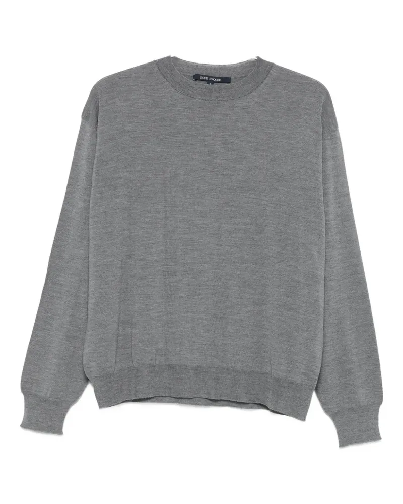 Sofie D'Hoore Klassischer Pullover - Grau Grau