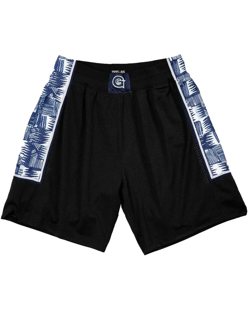 Mitchell & Ness NCAA 1995 "Georgetown Hoyas" Alternate Shorts - Schwarz Schwarz