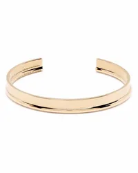 Le Gramme Poliertes 18kt Ribbon Gelbgoldarmspangen-Set Gold