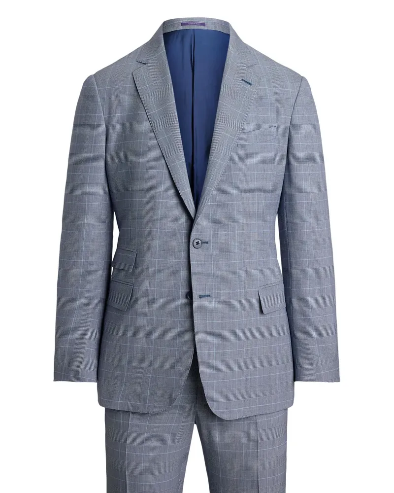 Ralph Lauren Einreihiger Anzug - Blau Blau