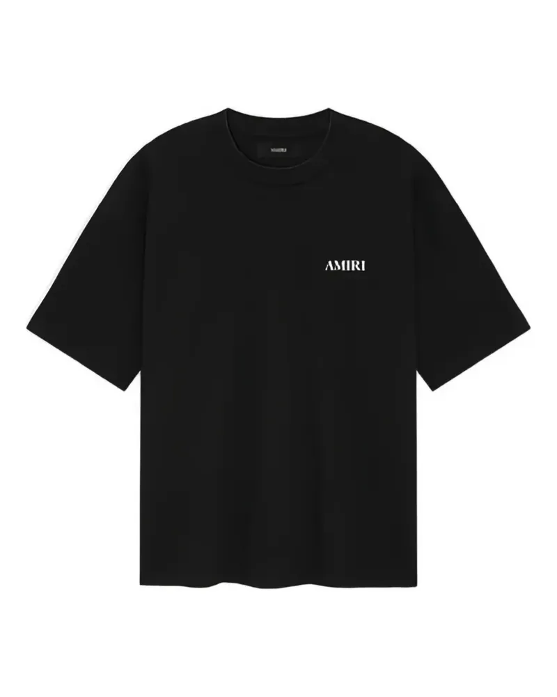 Amiri logo-print short-sleeve T-shirt - Schwarz Schwarz