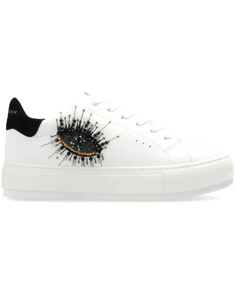Kurt Geiger Laney Eye Sneakers - Weiß Weiß