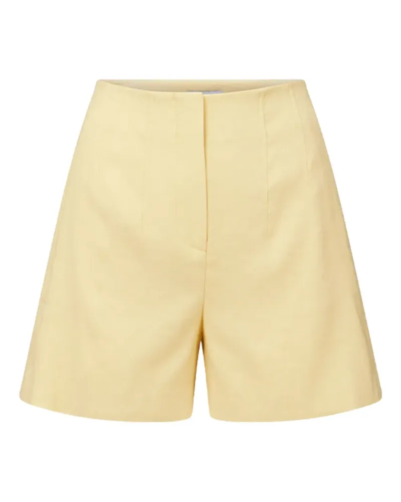 Veronica Beard Hoch sitzende Shorts - Gelb Gelb