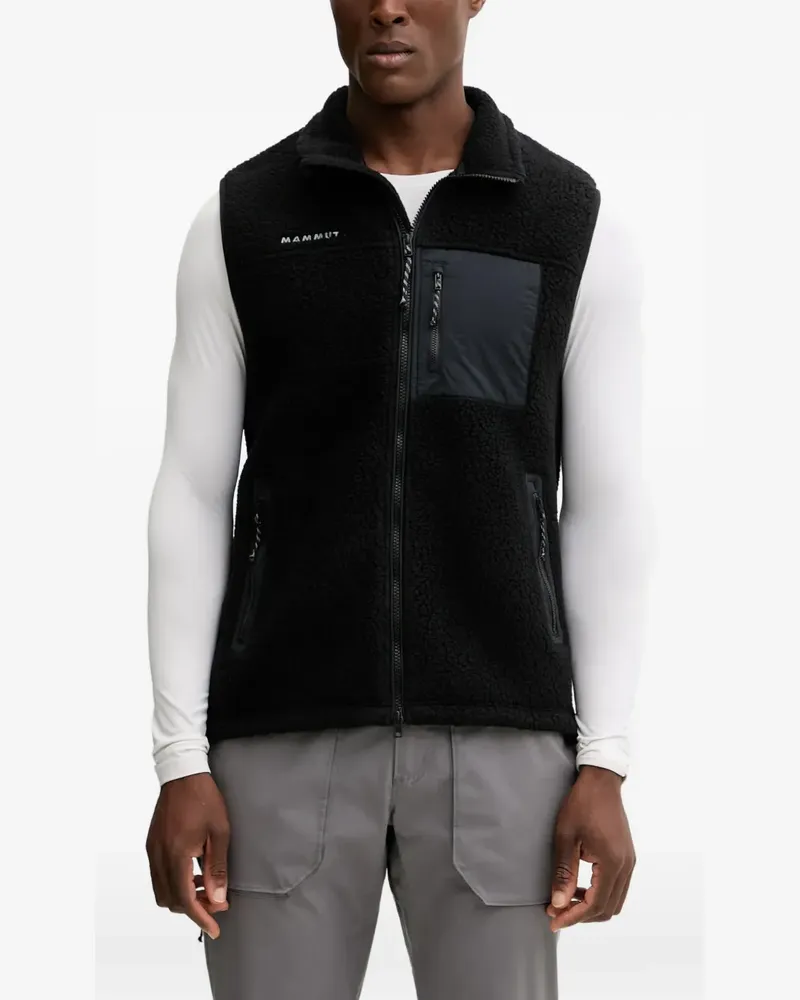 Mammut Miracle ML zip-up vest - Schwarz Schwarz