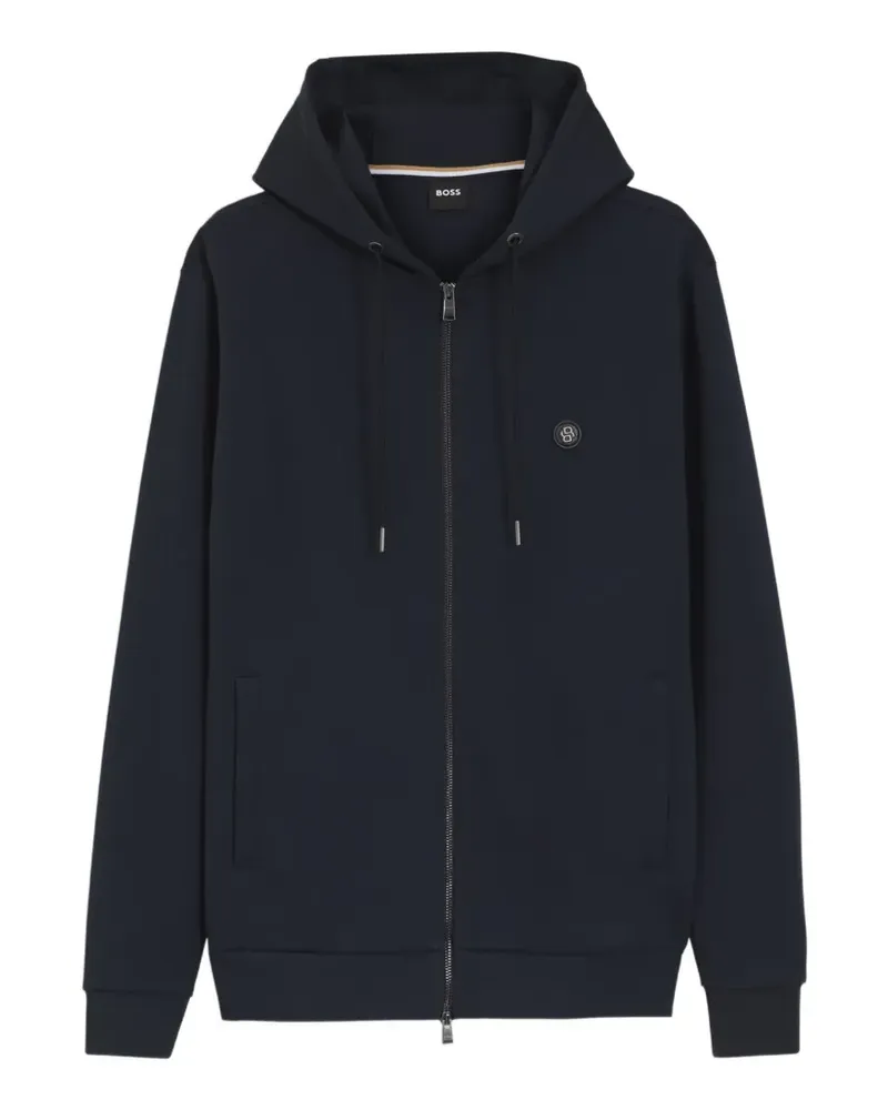 HUGO BOSS Kapuzenjacke mit Reißverschluss - Blau Blau